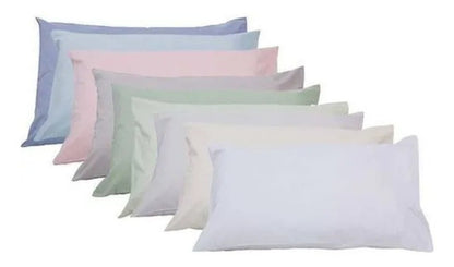 Kit 2 Fronhas Avulsas Micropercal 400 Fios Lisas Toque Macio