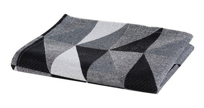 Tapete Jacquard Dallas 2,00 M X 3,00 M Antiderrapante Preto