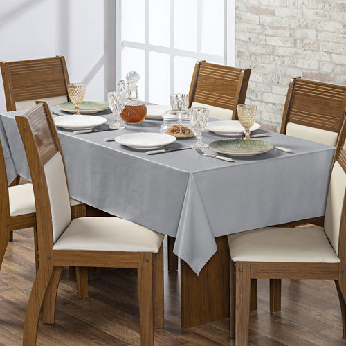 Toalha De Mesa Térmica Impermeável 1,40m X 2,00m - 6 Lugares