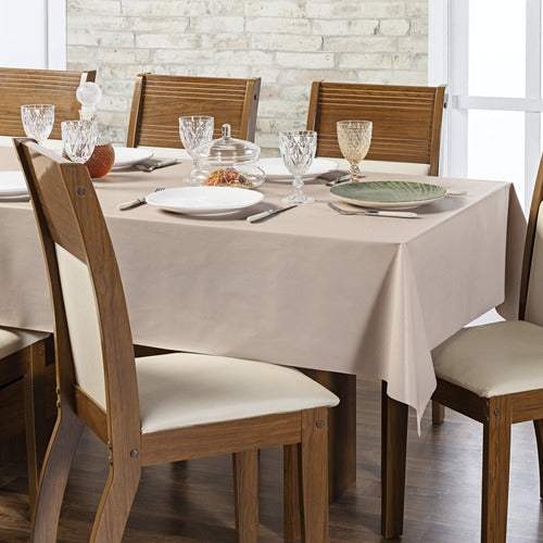 Toalha De Mesa Térmica Impermeável 1,40m X 2,50m - 8 Lugares