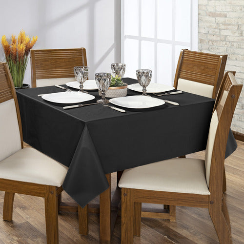 Toalha De Mesa Térmica Impermeável 1,40m X 1,40m - 4 Lugares