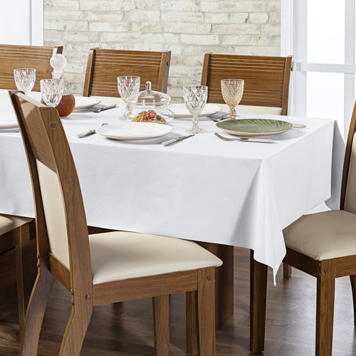 Toalha De Mesa Térmica Impermeável 1,40m X 2,50m - 8 Lugares