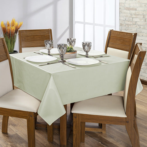 Toalha De Mesa Térmica Impermeável 1,40m X 1,40m - 4 Lugares