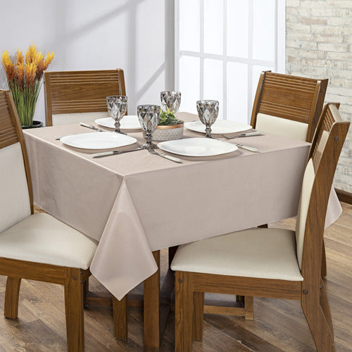 Toalha De Mesa Térmica Impermeável 1,40m X 1,40m - 4 Lugares