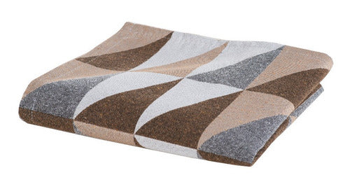 Tapete Jacquard Dallas 2,00 X 3,00 Antiderrapante Caramelo